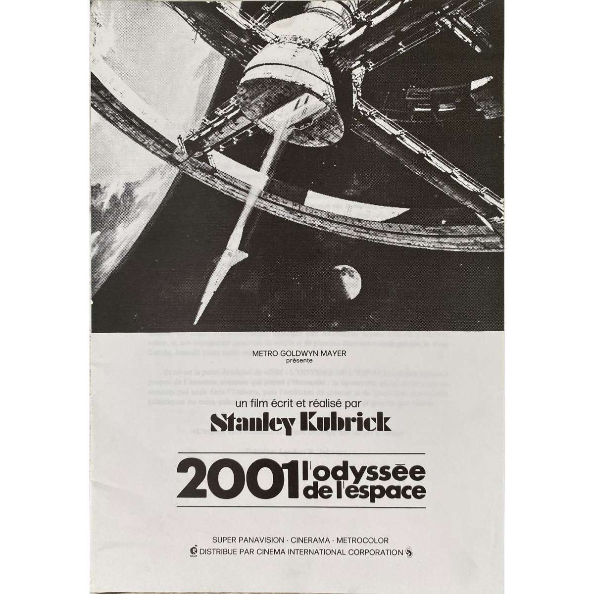 Dossier de presse français de 2001 L