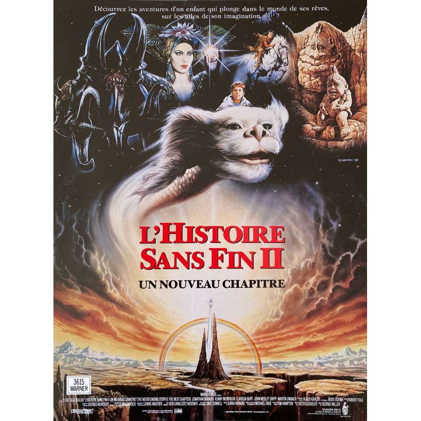 L'HISTOIRE SANS FIN 2 Synopsis- 24x30 cm. - 1990 - Jonathan Brandis, George Miller