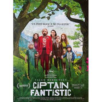 CAPTAIN FANTASTIC Affiche de film40x60 cm - 2016 - Viggo Mortensen, Matt Ross