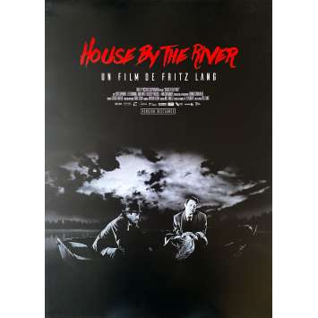 HOUSE BY THE RIVER / AU FIL DE L'EAU Affiche de cinéma- 40x60 cm. - R2010 - Louis Hayward, Fritz Lang
