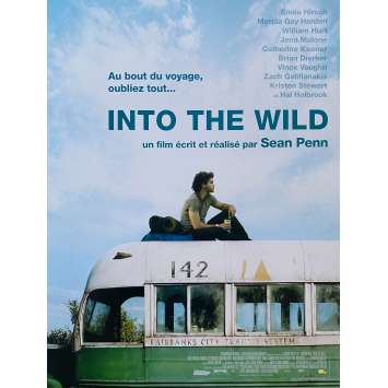 INTO THE WILD Affiche de cinéma- 40x54 cm. - 2007 - Emile Hirsch, Sean Penn