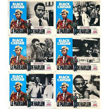 BLACK CAESAR LE PARRAIN DE HARLEM Photos de film Jeu B - x6 - 21x30 cm. - 1973 - Fred Williamson, Larry Cohen