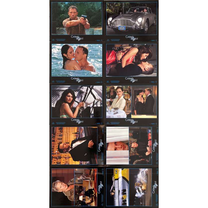 CASINO ROYALEPhotos de film x10 - 21x30 cm. - 2006 - Daniel Craig, Martin Campbell