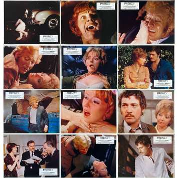 FRENZY Original Lobby Cards x12 - 9x12 in. - 1972 - Alfred Hitchcock, Jon Finch