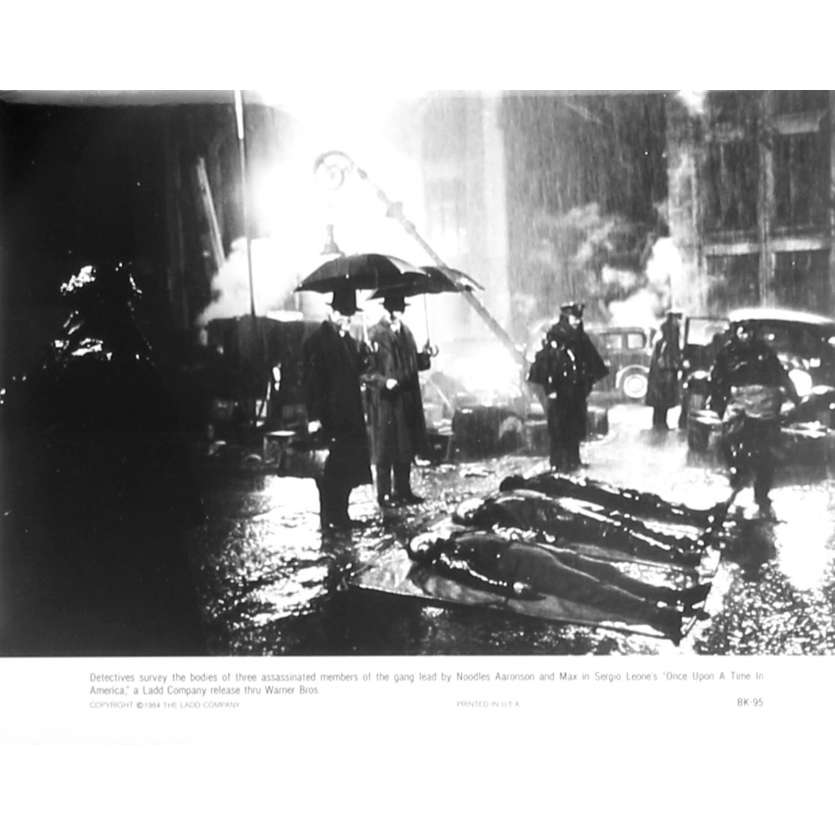 IL ETAIT UNE FOIS EN AMERIQUE Photo de presse BK-95 - 20x25 cm. - 1984 - Robert de Niro, Sergio Leone