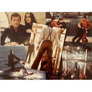 L'ESPION QUI M'AIMAIT Photos de film x5 - 30x40 cm. - 1977 - Roger Moore, Lewis Gilbert