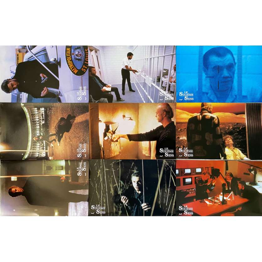 MANHUNTER Original Lobby Cards x9 - 9x12 in. - 1986 - Michael Mann, William Petersen