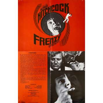 FRENZY Original Herald- 10x12 in. - 1972 - Alfred Hitchcock, Jon Finch