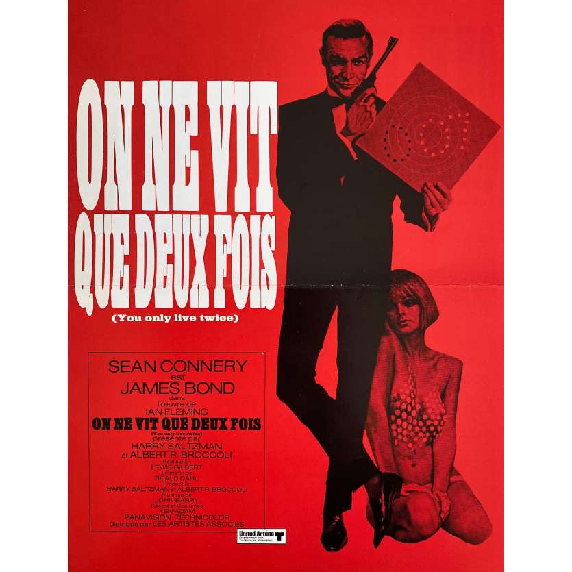 YOU ONLY LIVE TWICE Original Herald- 10x12 in. - 1967 - Lewis Gilbert, Sean Connery