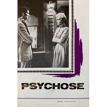 PSYCHO Original Pressbook- 6,3x9,5 in. - 1960 - Alfred Hitchcock, Anthony Perkins