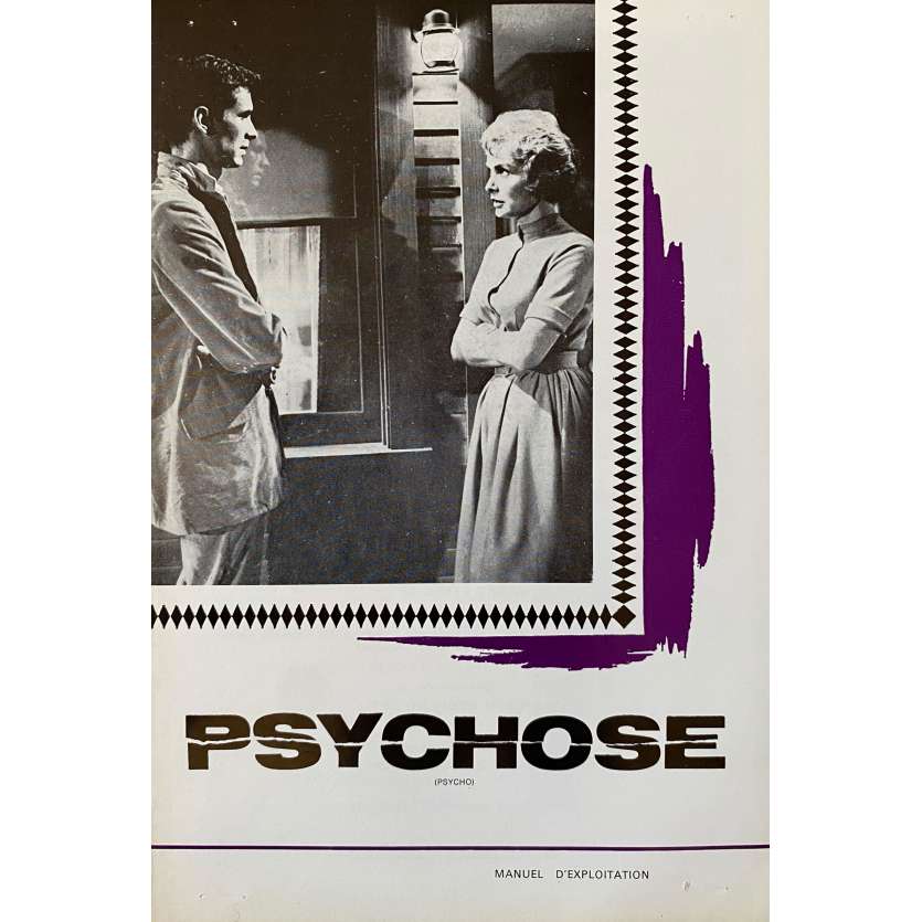 PSYCHO Original Pressbook- 6,3x9,5 in. - 1960 - Alfred Hitchcock, Anthony Perkins