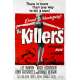 THE KILLERS Original Movie Poster- 27x40 in. - 1964 - Don Siegel, Lee Marvin