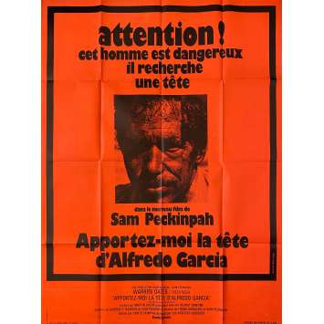 APPORTEZ-MOI LA TETE D'ALFREDO GARCIA Affiche de cinéma- 120x160 cm. - 1974 - Warren Oates, Sam Peckinpah