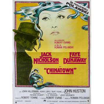 CHINATOWN Affiche de cinéma- 40x54 cm. - 1974 - Jack Nicholson, Roman Polanski CHINATOWN Affiche de cinéma- 40x54 cm. - 1974 - Jack Nicholson, Roman Polanski