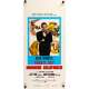 GOLDFINGER Original Movie Poster- 13x28 in. - R1980 - Guy Hamilton, Sean Connery
