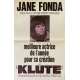 KLUTE Original Movie Poster- 15x21 in. - 1971 - Alan J. Pakula, Jane Fonda