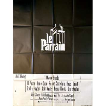 THE GODFATHER Original Movie Poster- 47x63 in. - 1972 - Francis Ford Coppola, Marlon Brando