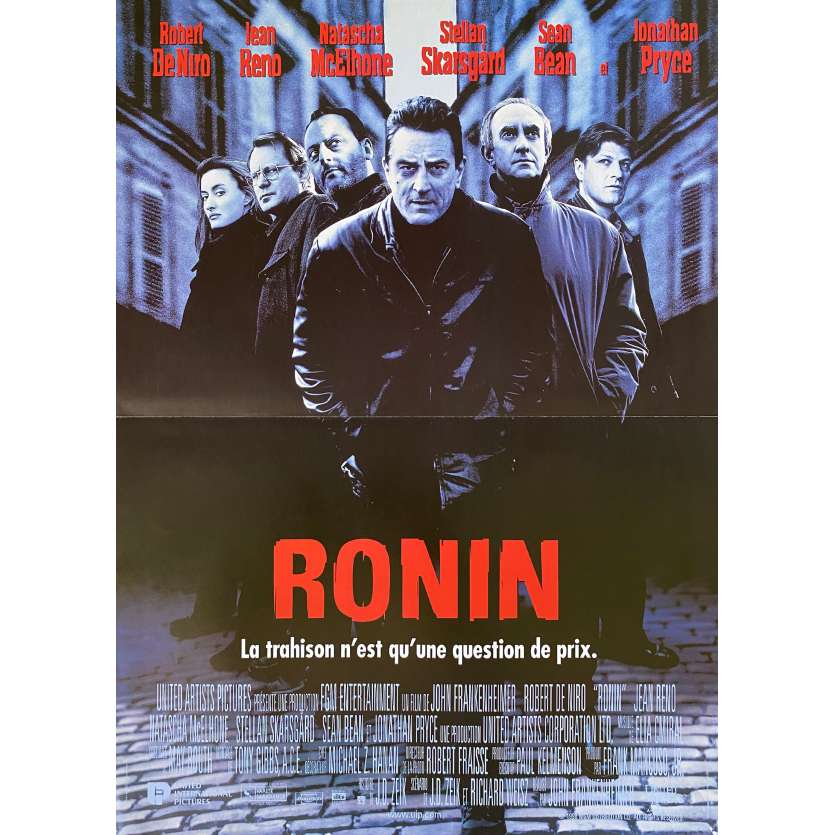 RONIN Affiche de cinéma- 40x54 cm. - 1998 - Robert de Niro, John Frankenheimer