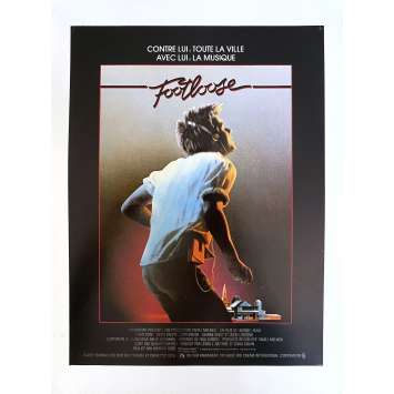 FOOTLOOSE Original Herald- 9x12 in. - 1984 - Herbert Ross, Kevin Bacon