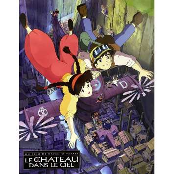 CASTLE IN THE SKY Original Lobby Card N04 - 12x15 in. - 1986 - Hayao Miyazaki, Studio Ghibli