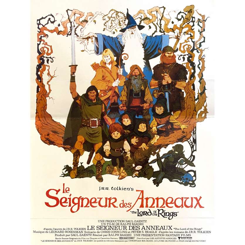 LE SEIGNEUR DES ANNEAUX (ANIME) Synopsis- 21x30 cm. - 1978 - John Hurt, Ralph Bakshi