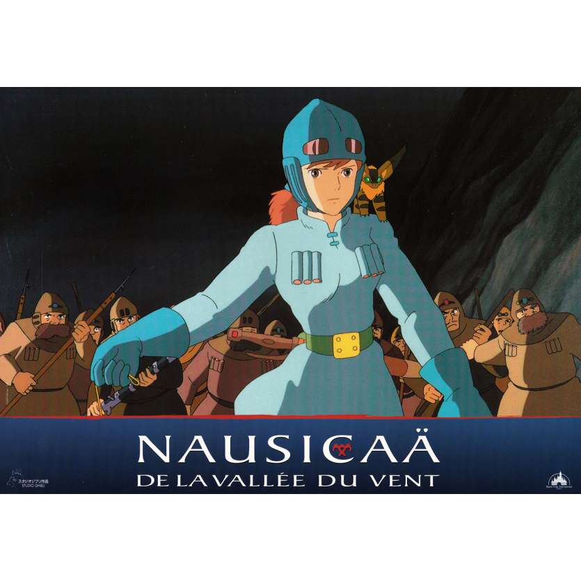 NAUSICAA Original Lobby Card N03 - 9x12 in. - 1984 - Hayao Miyazaki, Studio Ghibli
