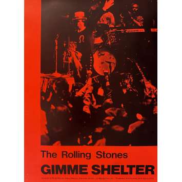 THE ROLLING STONES - GIMME SHELTER Original Lobby Card N02 - 12x15 in. - 1970 - Mick Jagger, Keith Richards