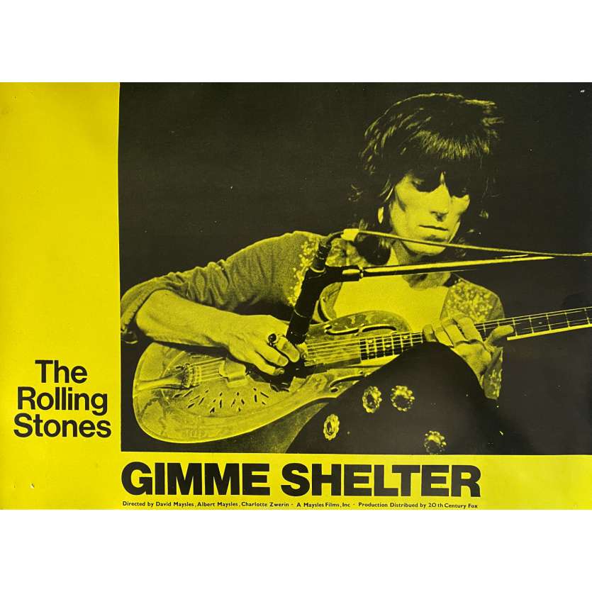 the rolling stones gimme shelter パンフ