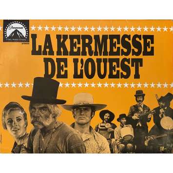 LA KERMESSE DE L'OUEST Synopsis- 24x30 cm. - 1969 - Lee Marvin, Clint Eastwood