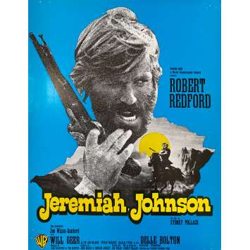 JEREMIAH JOHNSON Original Herald- 10x12 in. - 1972 - Sidney Pollack, Robert Redford