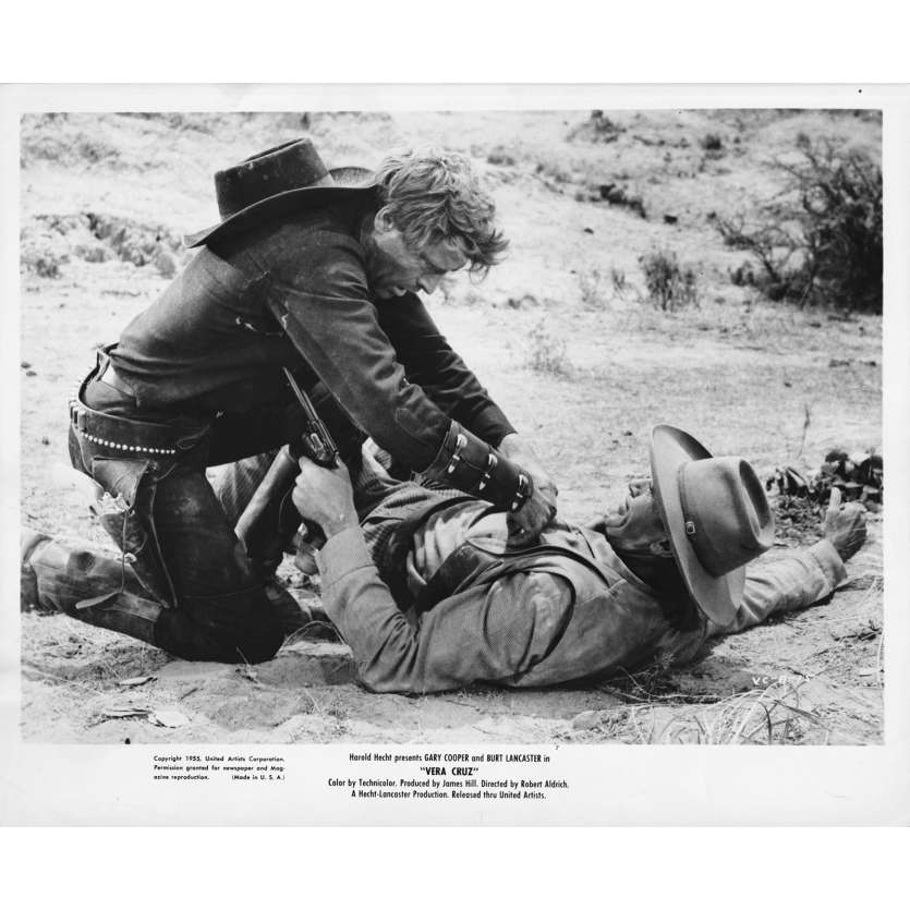 VERA CRUZ Original Movie Still VC-B-15 - 8x10 in. - 1954 - Robert Aldrich, Gary Cooper