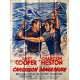 CARGAISON DANGEREUSE Affiche de cinéma Litho - 120x160 cm. - 1959 - Gary Cooper, Charlton Heston, Michael Anderson