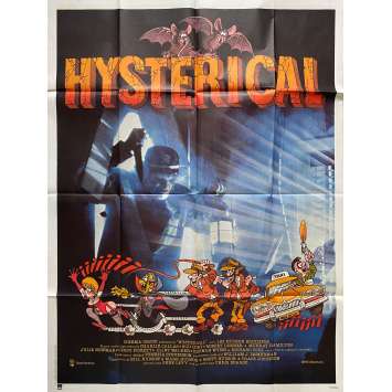 HYSTERICAL Affiche de cinéma- 120x160 cm. - 1983 - Bill Hudson, Chris Bearde