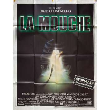 LA MOUCHE Affiche de cinéma- 120x160 cm. - 1986 - Jeff Goldblum, David Cronenberg