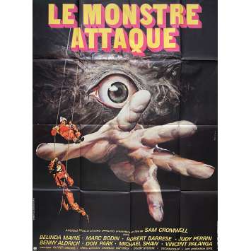 LE MONSTRE ATTAQUE Affiche de cinéma- 120x160 cm. - 1980 - Belinda Mayne, Ciro Ippolito