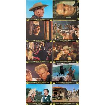 ONE-EYED JACKS Original Lobby Cards x10 - 9x12 in. - 1961 - Marlon Brando, Karl Malden