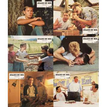 STAND BY ME Original Lobby Cards x6 - Set A - 9x12 in. - 1986 - Rob Reiner, River Phoenix