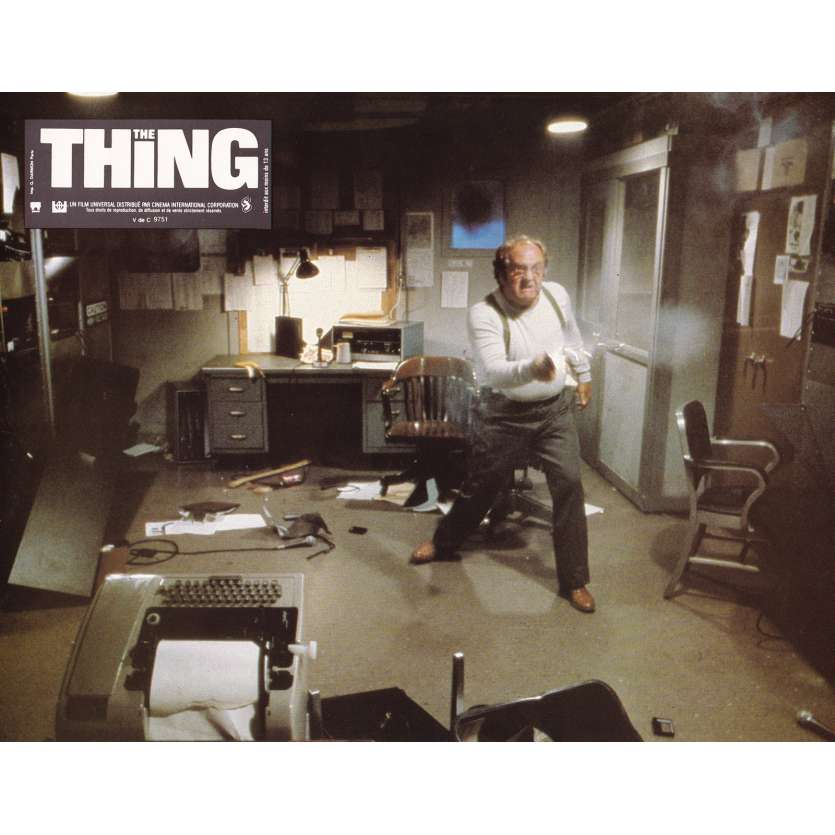 THE THING Photo de film N07 - 21x30 cm. - 1982 - Kurt Russel, John Carpenter