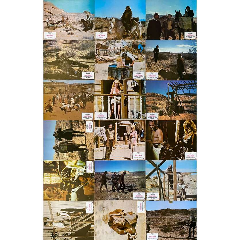 THE BALLAD OF CABLE HOGUE Original Lobby Cards x18 - 9x12 in. - 1970 - Sam Peckinpah, Jason Robards