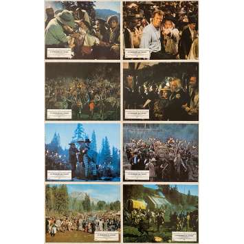 PAINT YOUR WAGON Original Lobby Cards x8 - Set A - 9x12 in. - 1969 - Clint Eastwood, Lee Marvin