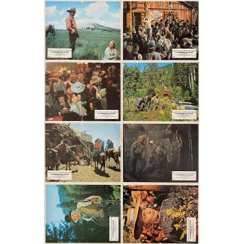 PAINT YOUR WAGON Original Lobby Cards x8 - Set B - 9x12 in. - 1969 - Clint Eastwood, Lee Marvin