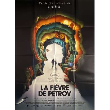 PETROV'S FLU Original Movie Poster- 47x63 in. - 2021 - Kirill Serebrennikov, Semyon Serzin