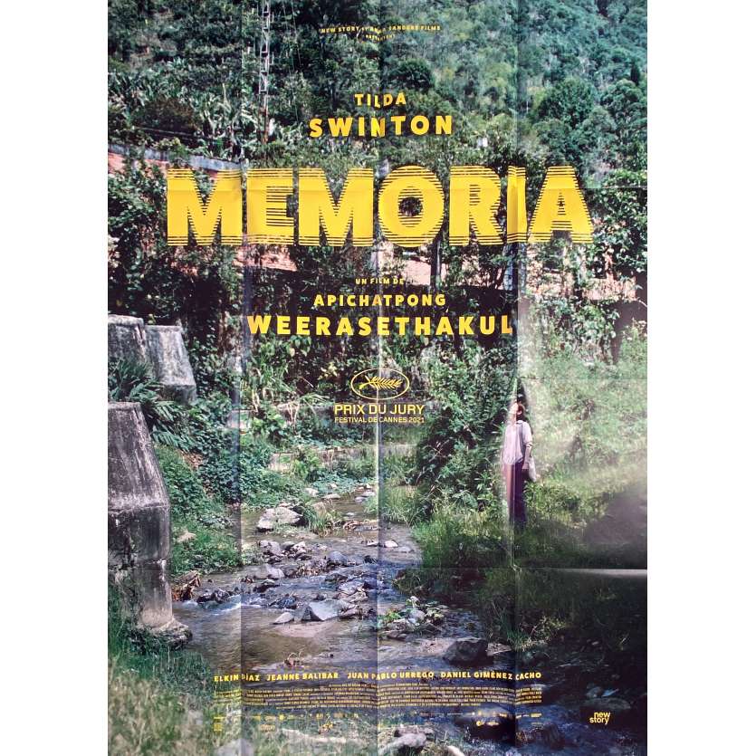 MEMORIA Original Movie Poster- 47x63 in. - 2021 - Apichatpong Weerasethakul, Tilda Swinton