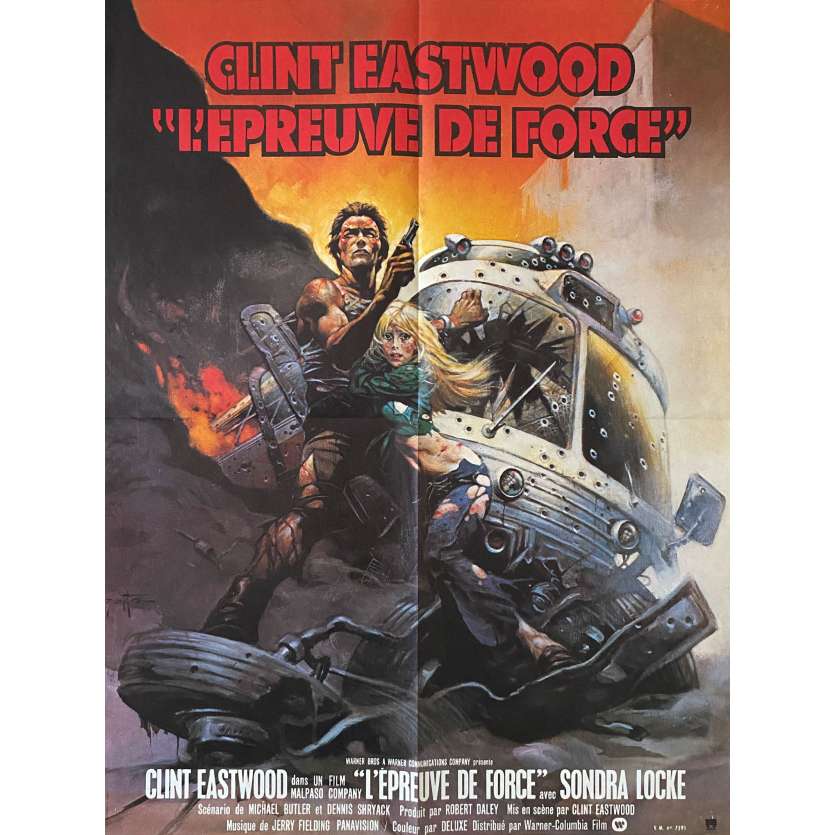 L'EPREUVE DE FORCE Affiche de film 60x80 cm -1977 - Sondra Locke, Clint Eastwood