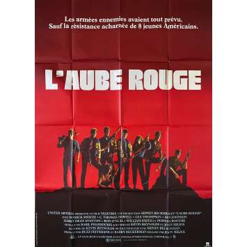 L'AUBE ROUGE Affiche de film120x160 cm - 1984 - Patrick Swayze, John Milius
