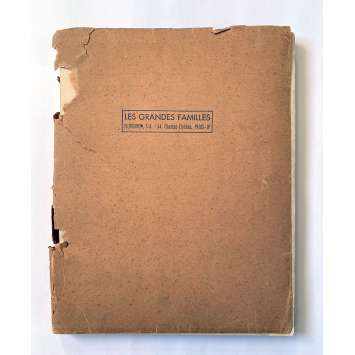 THE POSSESSORS Original Movie Script 115p - 9x12 in. - 1958 - Denys de La Patellière, Jean Gabin THE POSSESSORS Original Movie Script 115p - 9x12 in. - 1958 - Denys de La Patellière, Jean Gabin