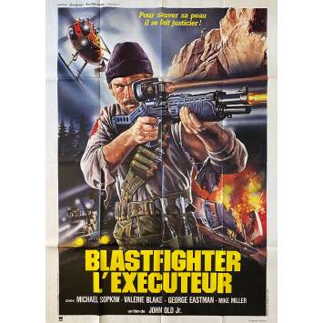 BLASTFIGHTER Affiche de cinéma- 120x160 cm. - 1984 - Michael Sopkiw, Lamberto Bava