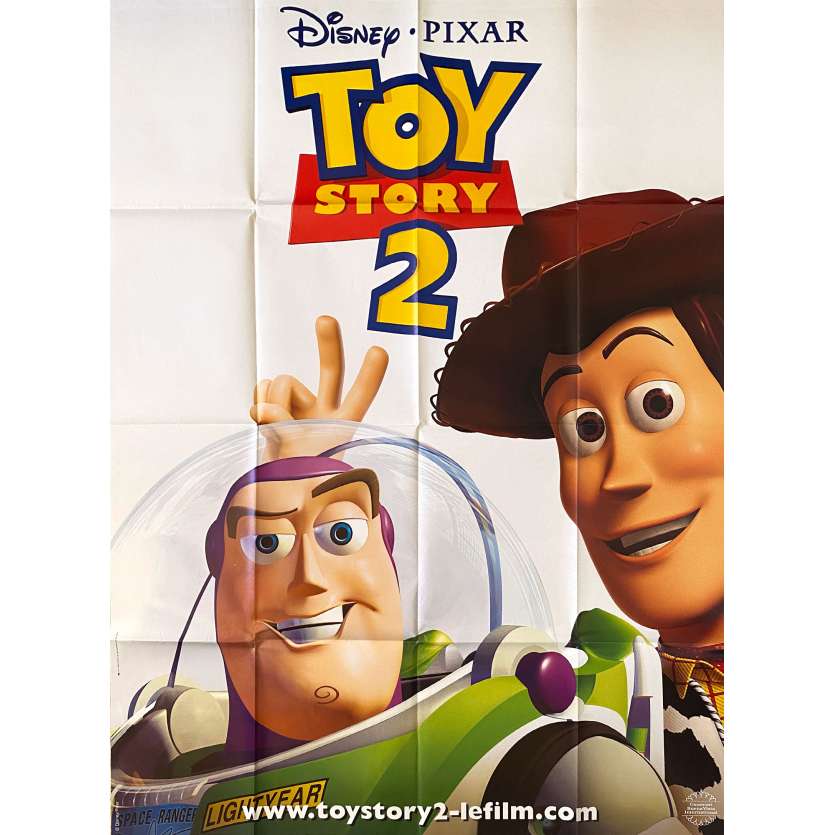 TOY STORY 2 Affiche de cinéma- 120x160 cm. - 1999 - Tom Hanks, John Lasseter