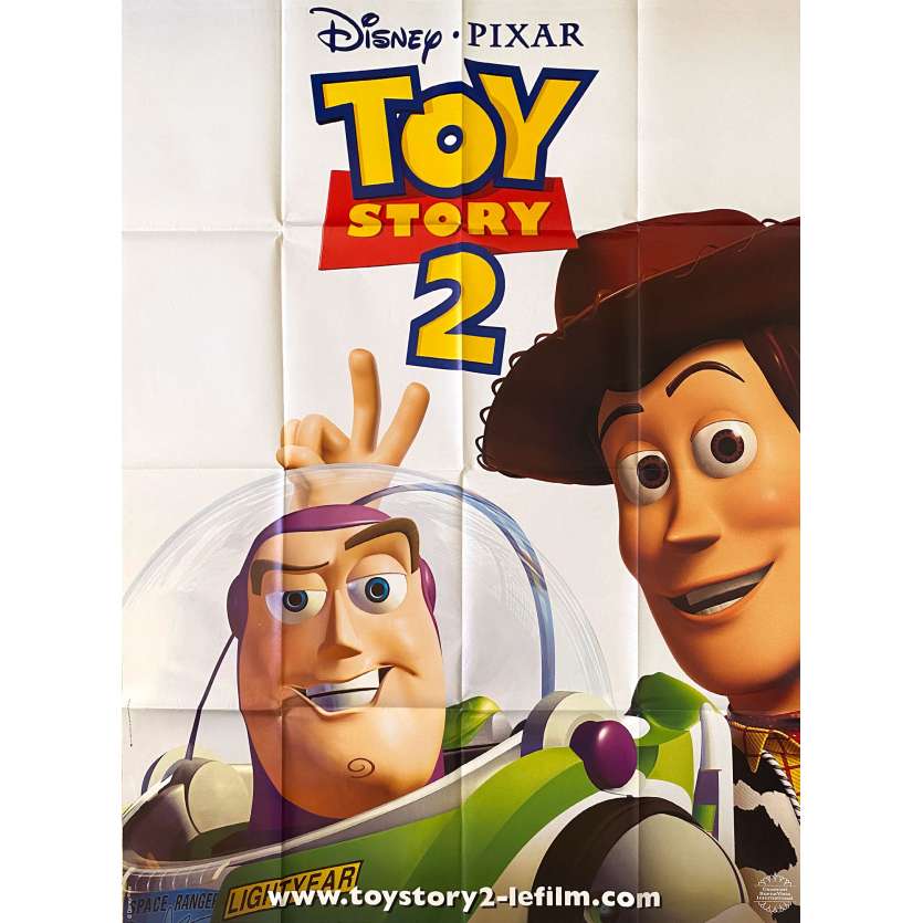 TOY STORY 2 Original Movie Poster- 47x63 in. - 1999 - John Lasseter, Tom Hanks