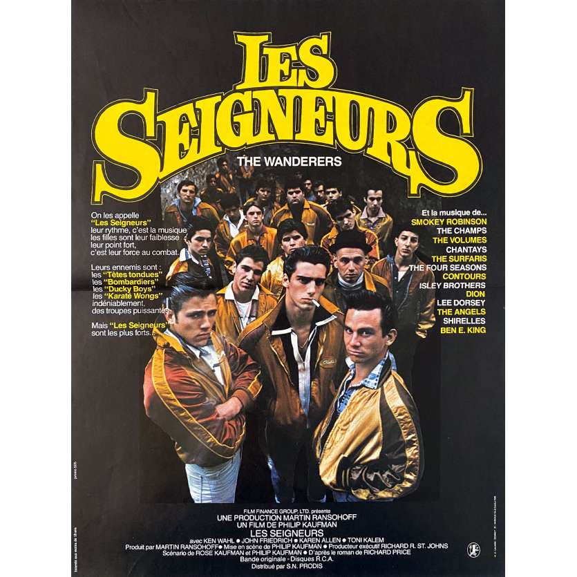 LES SEIGNEURS Affiche de cinéma- 40x54 cm. - 1979 - Ken Wahl, Philip Kaufman